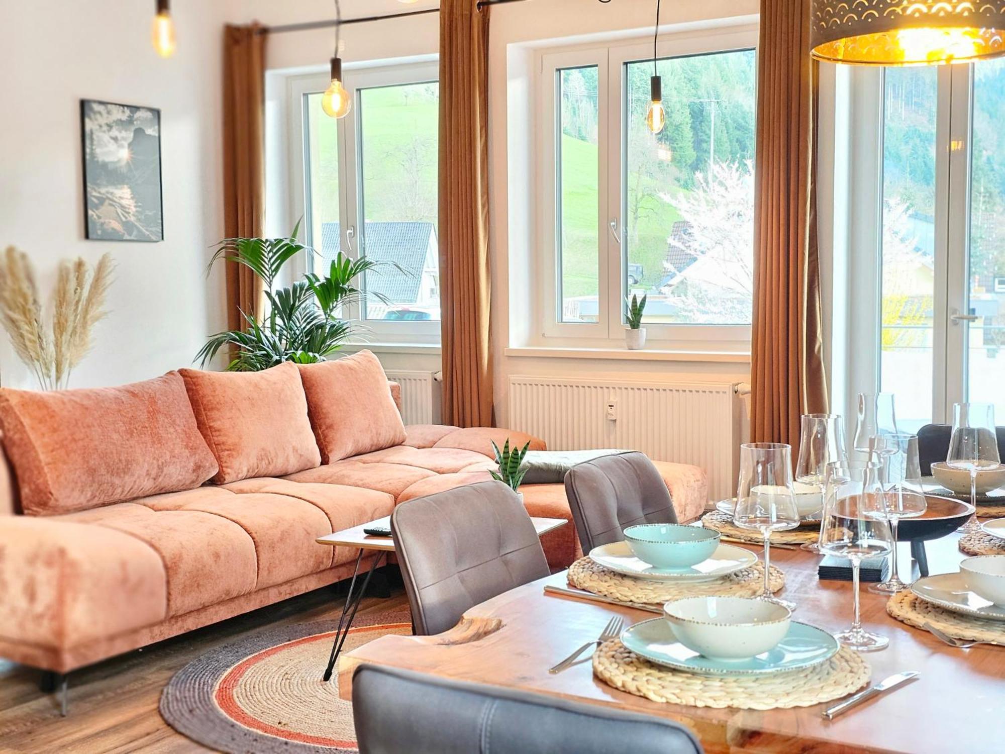 Design-Apartment I Black Forest I Boxspring I Nespresso I Spielplatz Oberharmersbach Exteriör bild