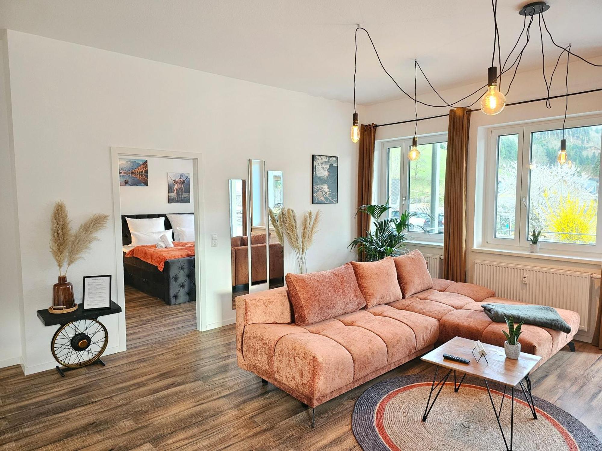 Design-Apartment I Black Forest I Boxspring I Nespresso I Spielplatz Oberharmersbach Exteriör bild