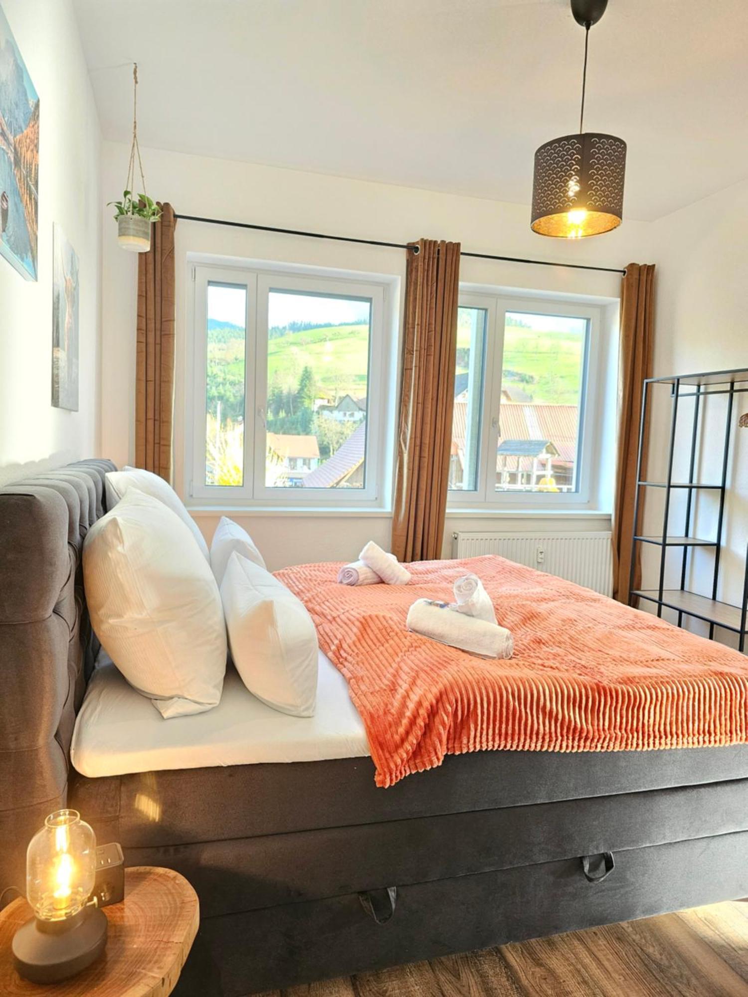 Design-Apartment I Black Forest I Boxspring I Nespresso I Spielplatz Oberharmersbach Exteriör bild